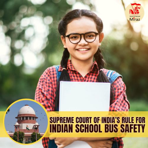 Supreme court rules of Indian school buses