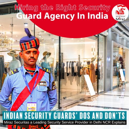 hiring security guard agency in Delhi