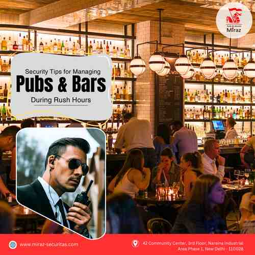 hire security guards for pubs and bars in gurgaon, noida_miraz securitas