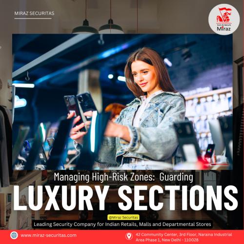 Hire security guards for luxury showrooms Noida Gurugram Delh Miraz Securitas