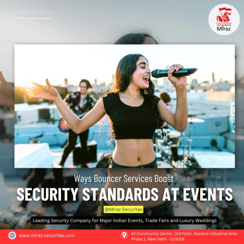 hire security guards for music events at Miraz Securitas