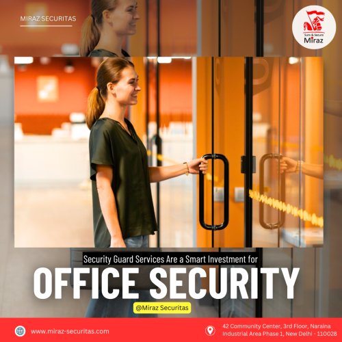 Hire security guard agency for offices Delhi Gurugram Noida Miraz Securitas