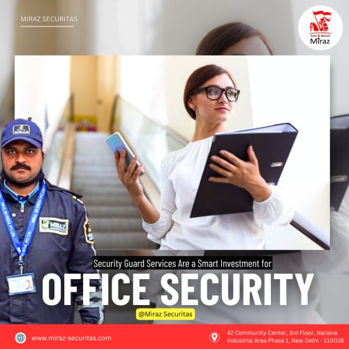 Hire security guards for offices Delhi Gurugram Noida Miraz Securitas