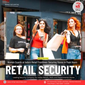 hire lady security guards for retail shops in delhi ncr_miraz securitas