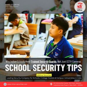 hire security guards for schools in delhi_miraz securitas