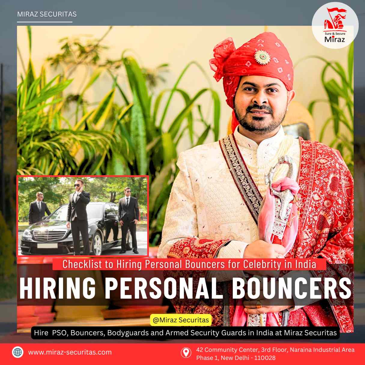 hire bouncers in india_miraz securitas