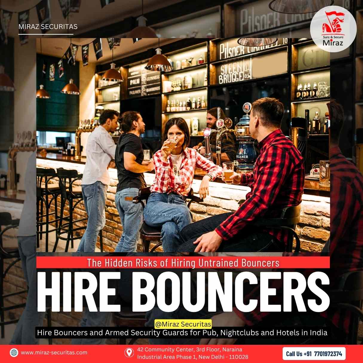 hire bouncers in delhi_best bouncer agency in delhi miraz securitas