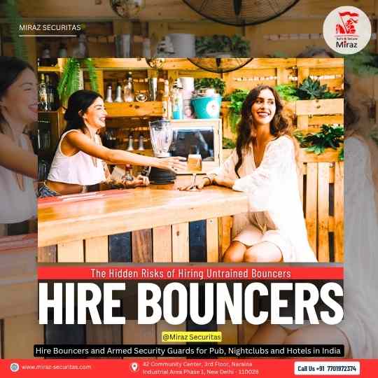 hire best bouncer services in gurugram_miraz securitas